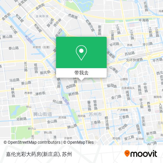 嘉伦光彩大药房(新庄店)地图