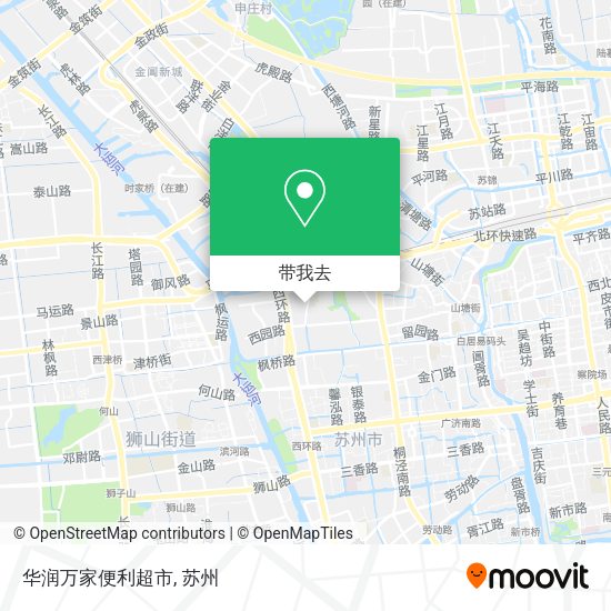 华润万家便利超市地图