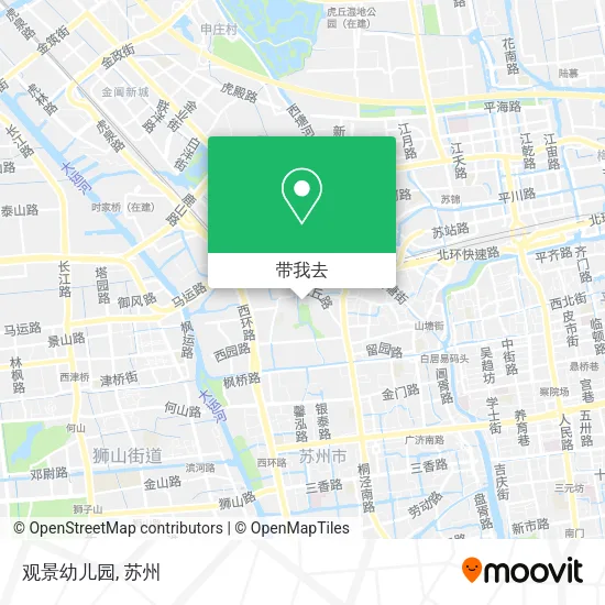 观景幼儿园地图
