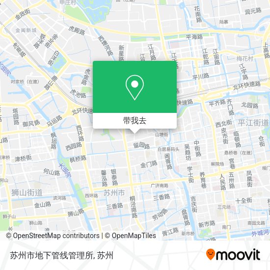 苏州市地下管线管理所地图