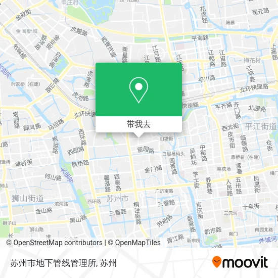 苏州市地下管线管理所地图
