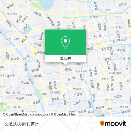 交通技校餐厅地图