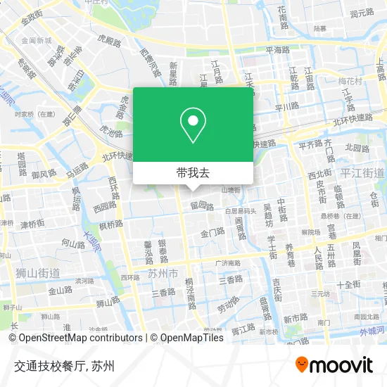 交通技校餐厅地图