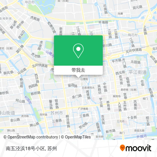 南五泾浜18号小区地图