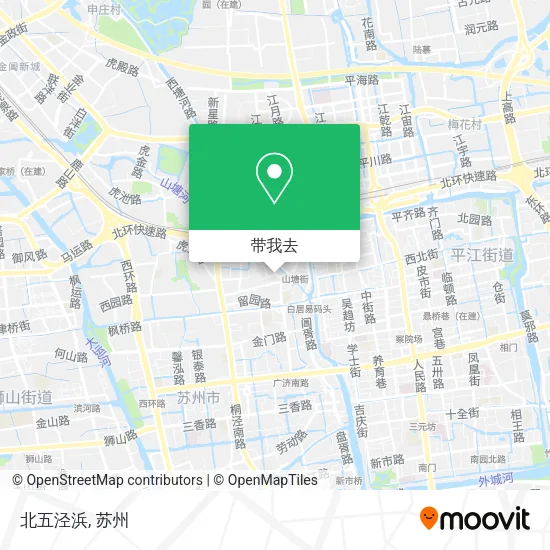 北五泾浜地图
