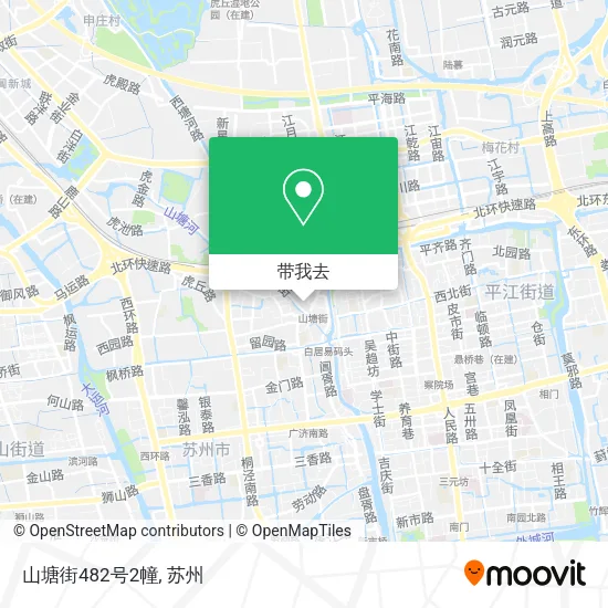 山塘街482号2幢地图
