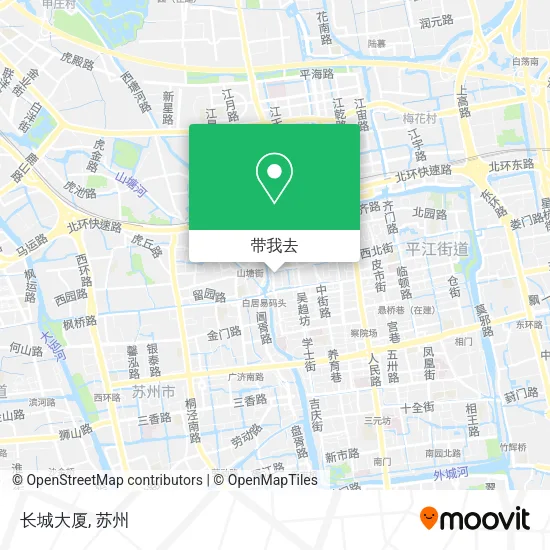 长城大厦地图