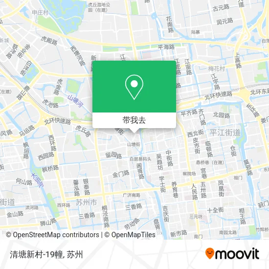 清塘新村-19幢地图