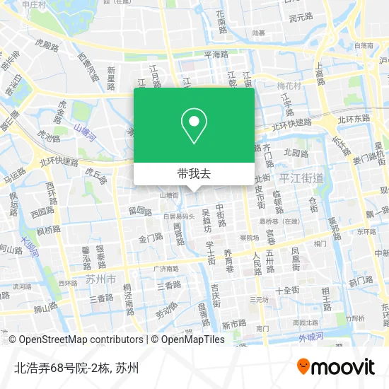 北浩弄68号院-2栋地图