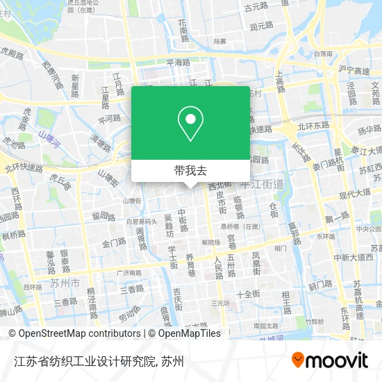 江苏省纺织工业设计研究院地图