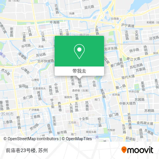 前庙巷23号楼地图