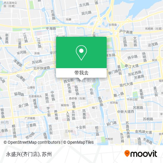 永盛兴(齐门店)地图