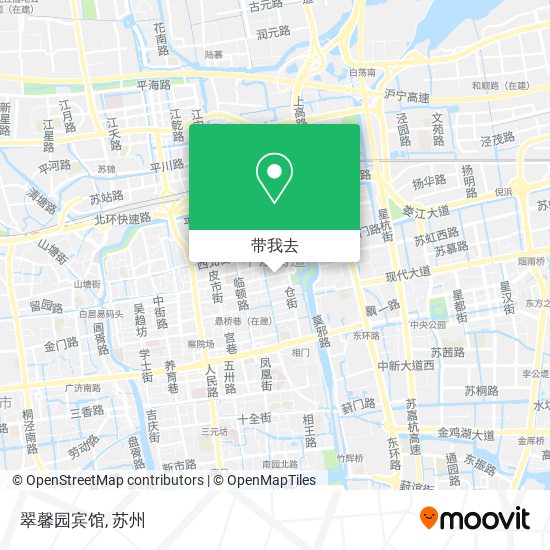 翠馨园宾馆地图