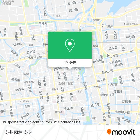 苏州园林地图