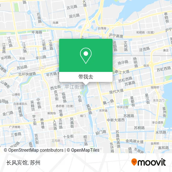 长风宾馆地图