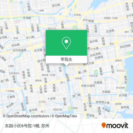 东园小区6号院-1幢地图