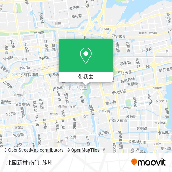 北园新村-南门地图
