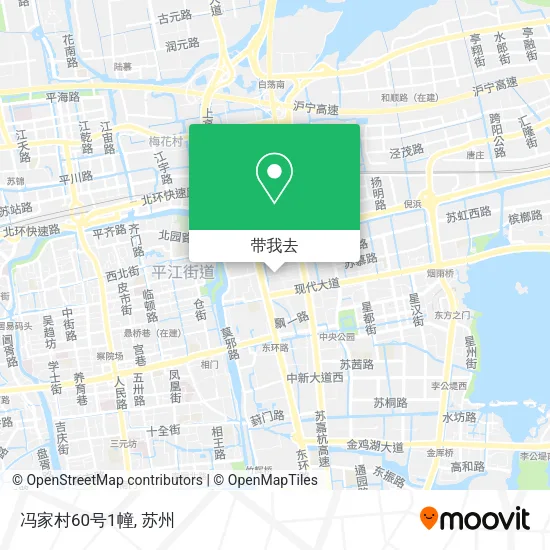 冯家村60号1幢地图