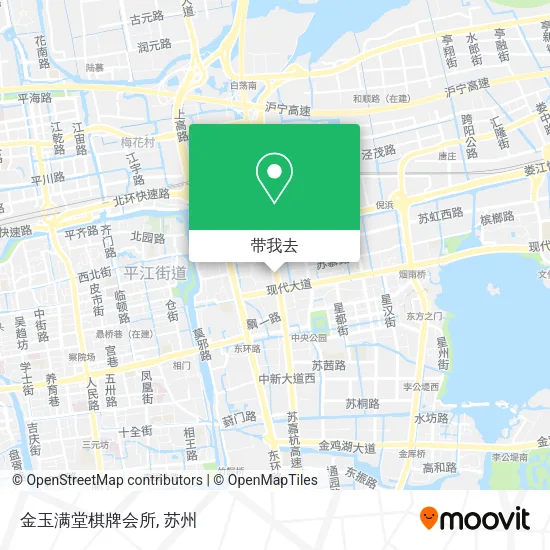 金玉满堂棋牌会所地图