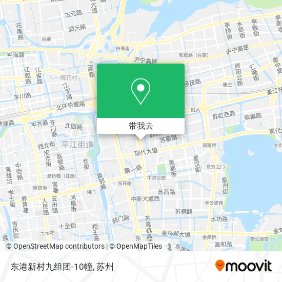 东港新村九组团-10幢地图