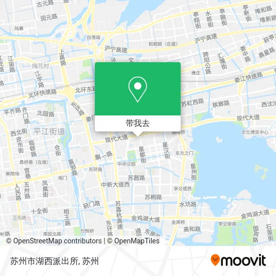 苏州市湖西派出所地图