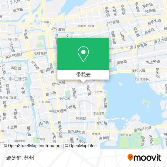 聚笼鲜地图