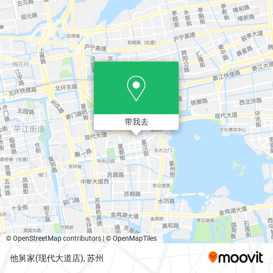 他舅家(现代大道店)地图