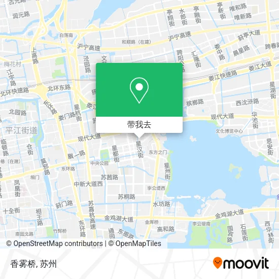 香雾桥地图