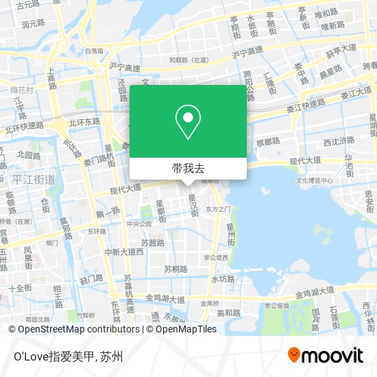 O'Love指爱美甲地图