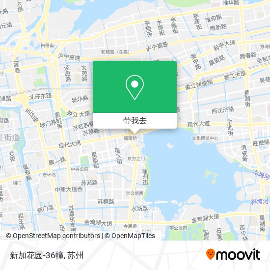 新加花园-36幢地图