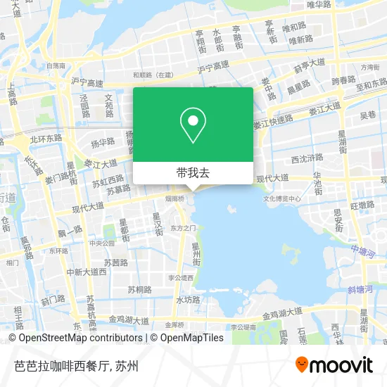 芭芭拉咖啡西餐厅地图