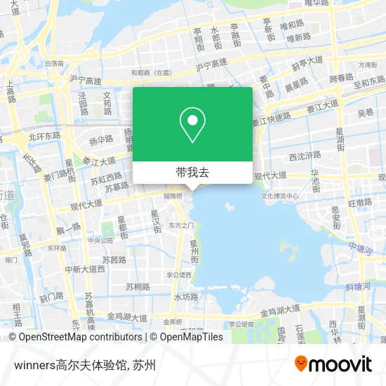 winners高尔夫体验馆地图