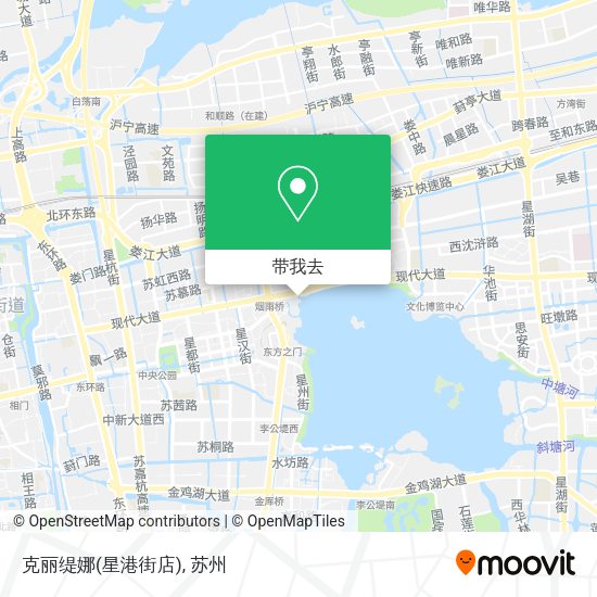 克丽缇娜(星港街店)地图