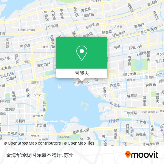 金海华玲珑国际赫本餐厅地图