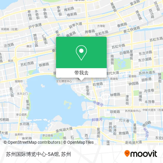 苏州国际博览中心-5A馆地图