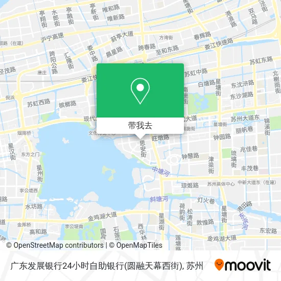 广东发展银行24小时自助银行(圆融天幕西街)地图