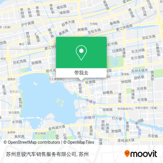 苏州意骏汽车销售服务有限公司地图