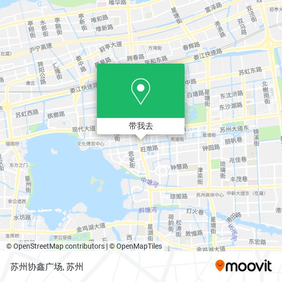 苏州协鑫广场地图