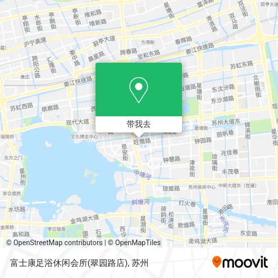 富士康足浴休闲会所(翠园路店)地图