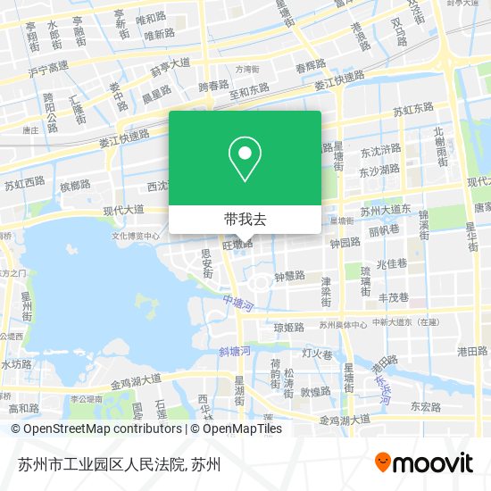 苏州市工业园区人民法院地图