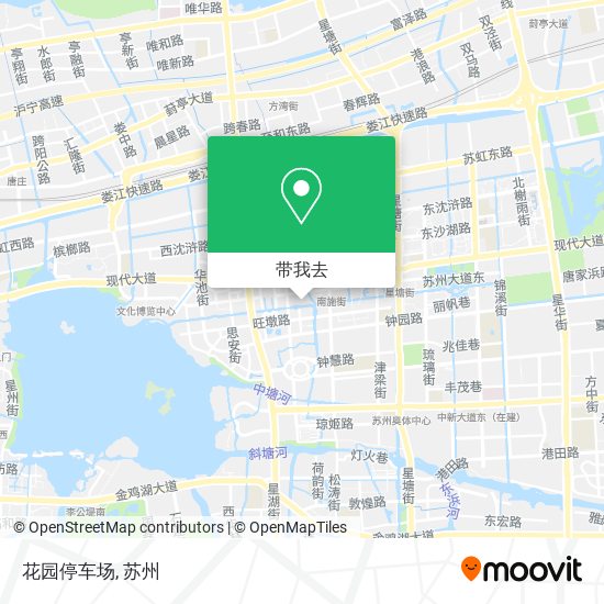 花园停车场地图