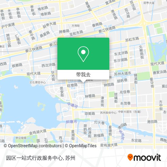 园区一站式行政服务中心地图