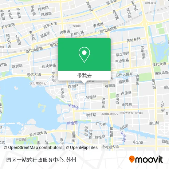 园区一站式行政服务中心地图
