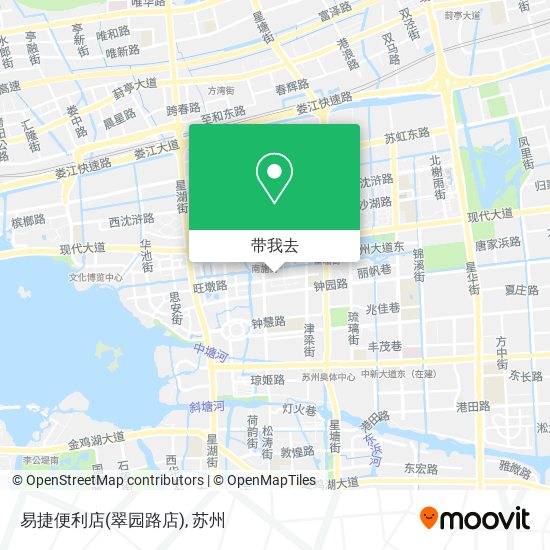 易捷便利店(翠园路店)地图