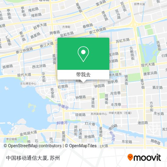 中国移动通信大厦地图