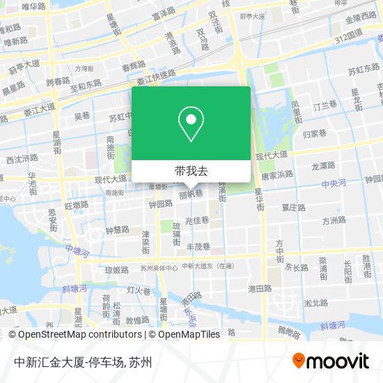 中新汇金大厦-停车场地图