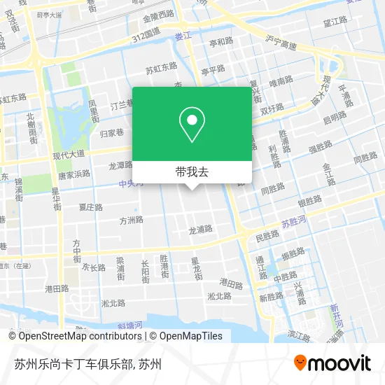 苏州乐尚卡丁车俱乐部地图