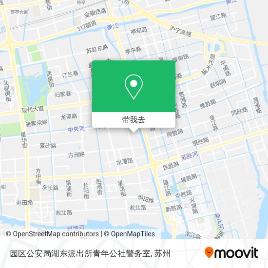园区公安局湖东派出所青年公社警务室地图
