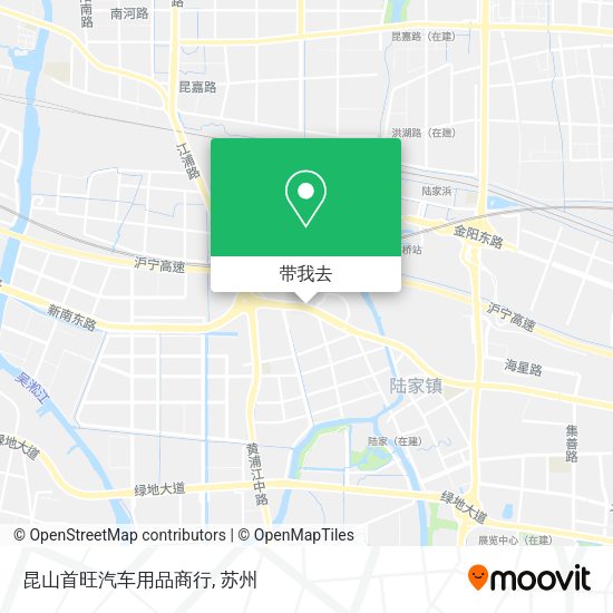昆山首旺汽车用品商行地图