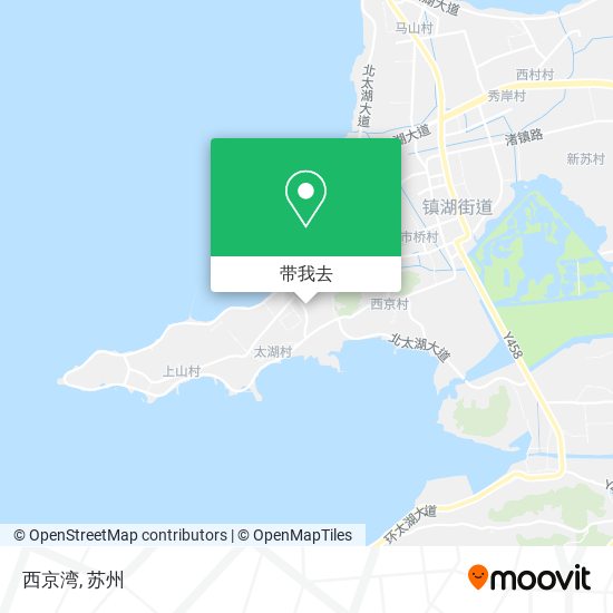 西京湾地图